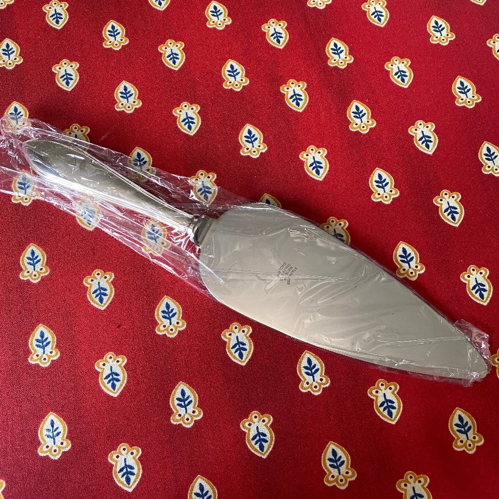 Sterling Cake Server with Lady Wendy Handle